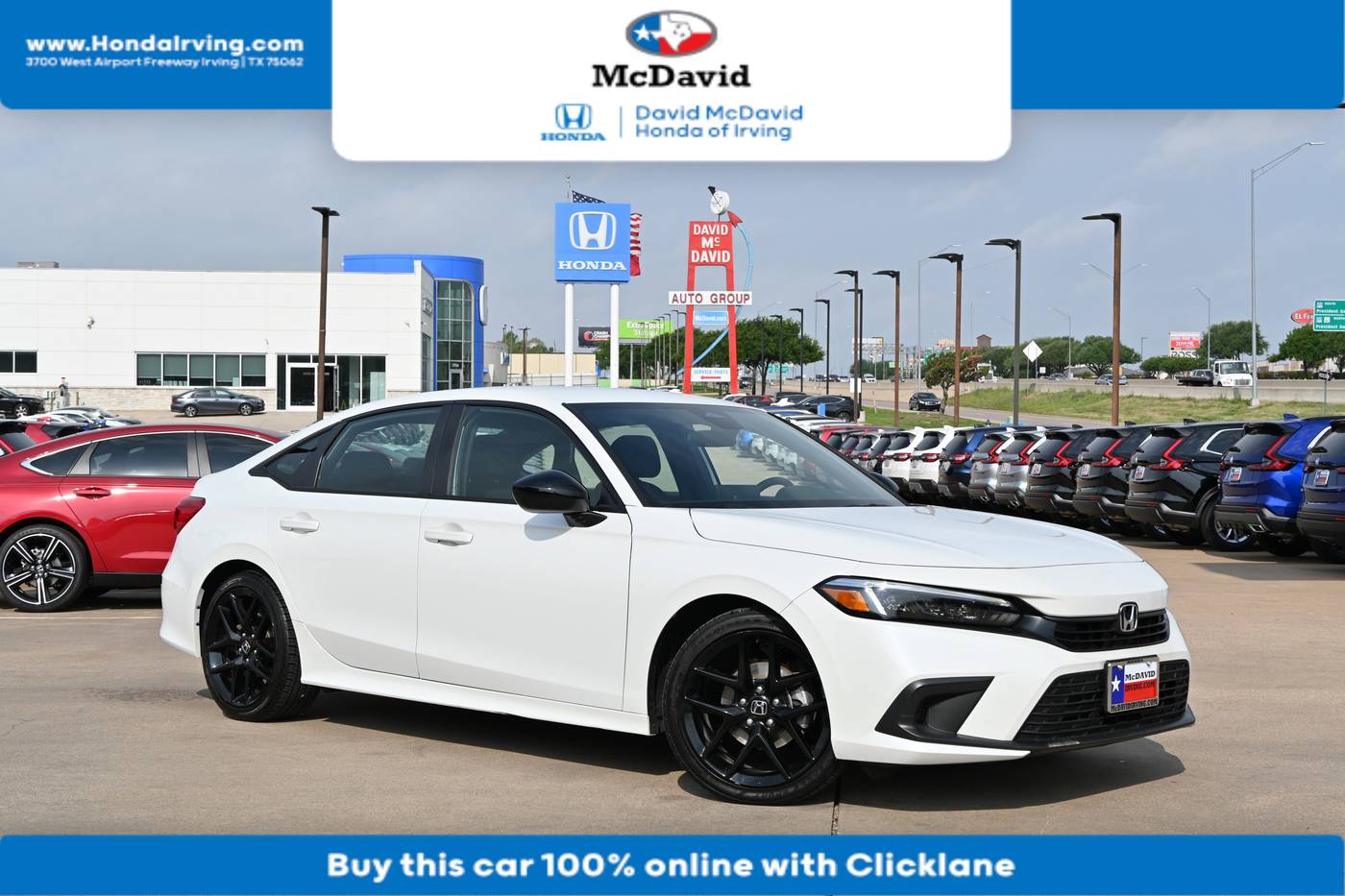 2022 Honda Civic Sport — Sedan — 13,701 mi — Irving, TX
