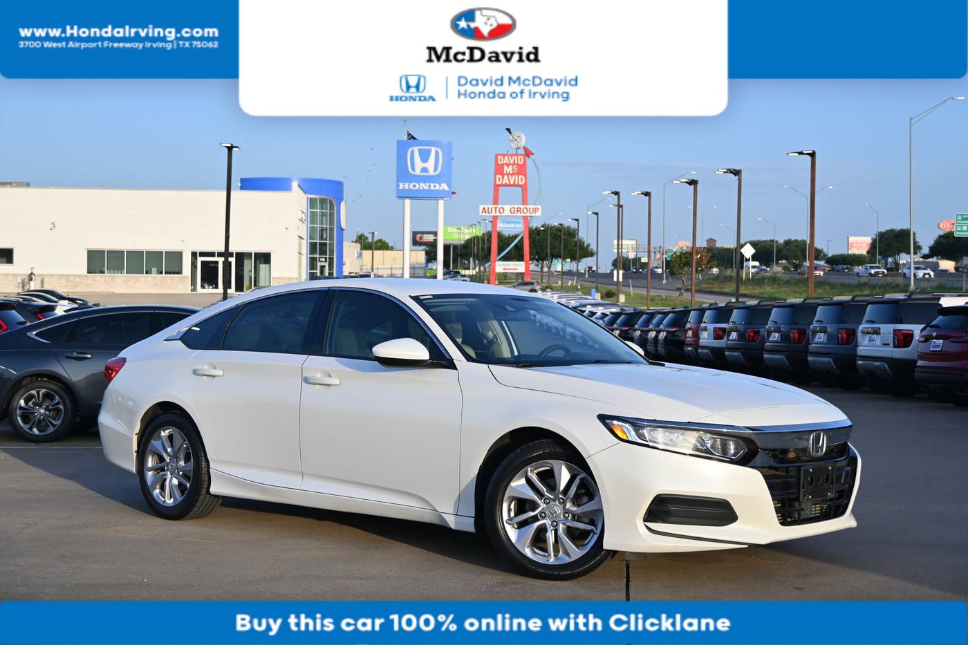 2019 Honda Accord LX — Sedan — 105,272 mi — Irving, TX