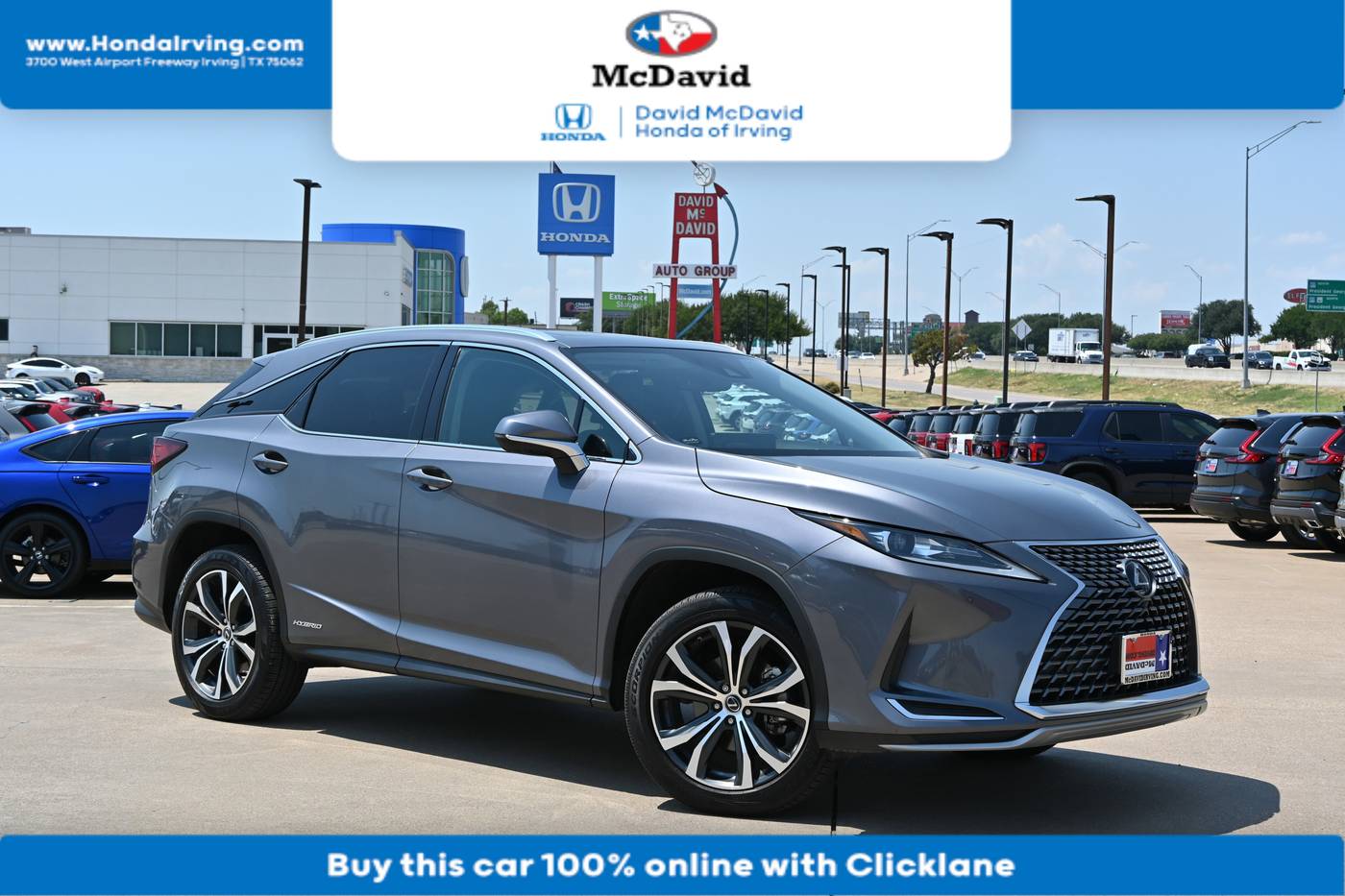2021 Lexus RX RX 450h — SUV — 45,903 mi — Irving, TX