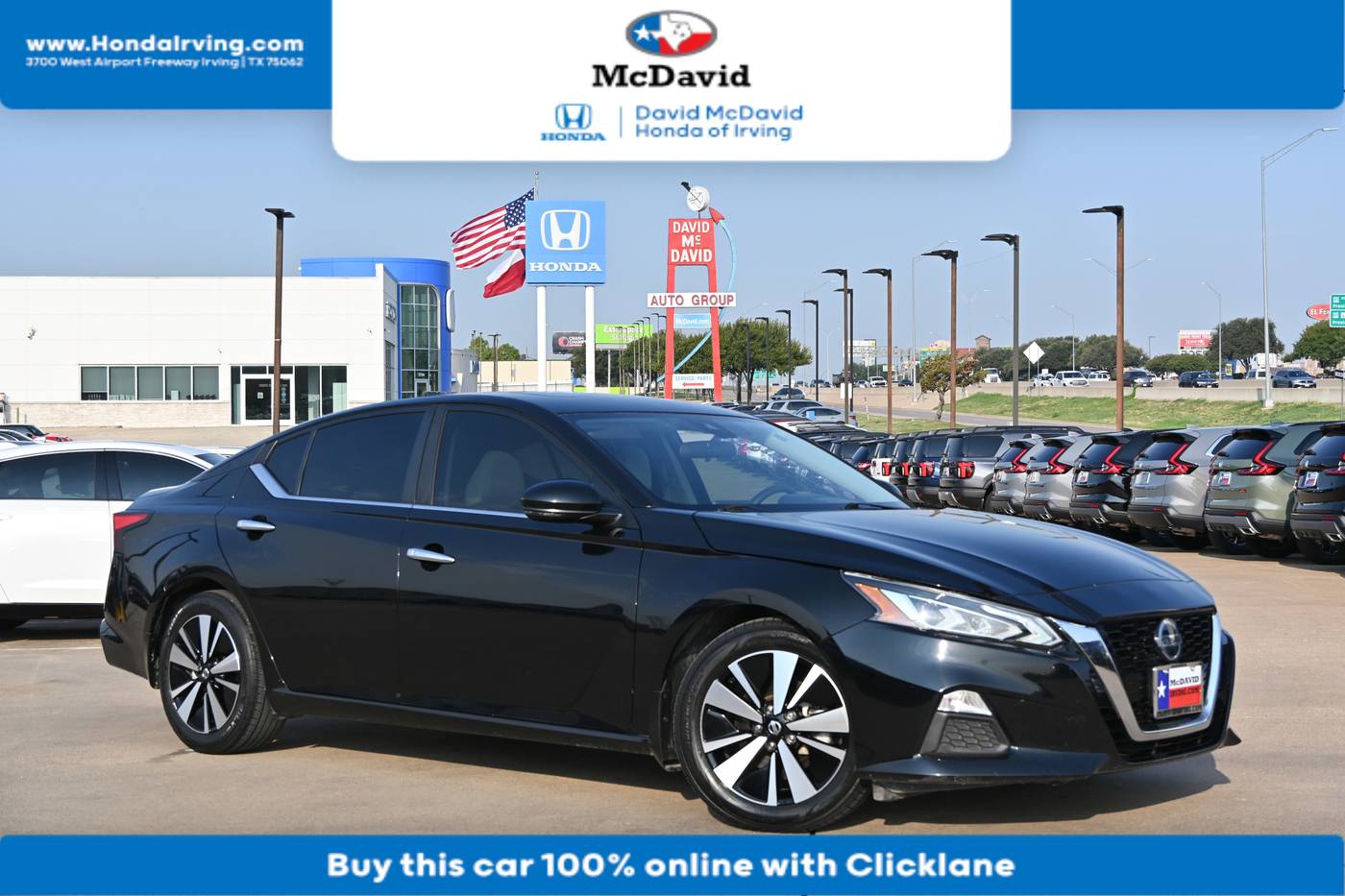 2021 Nissan Altima SV — Sedan — 84,208 mi — Irving, TX