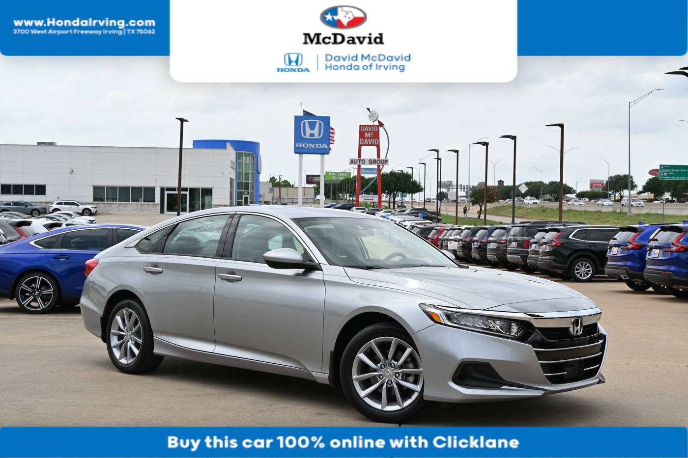 2022 Honda Accord LX — Sedan — 37,837 mi — Irving, TX