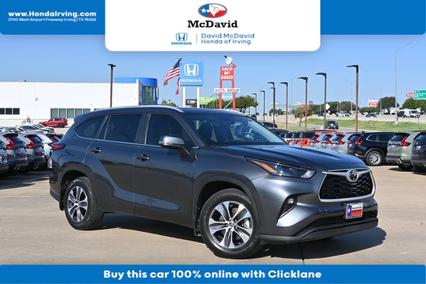 2023 Toyota Highlander XLE — SUV — 12,257 mi — Irving, TX
