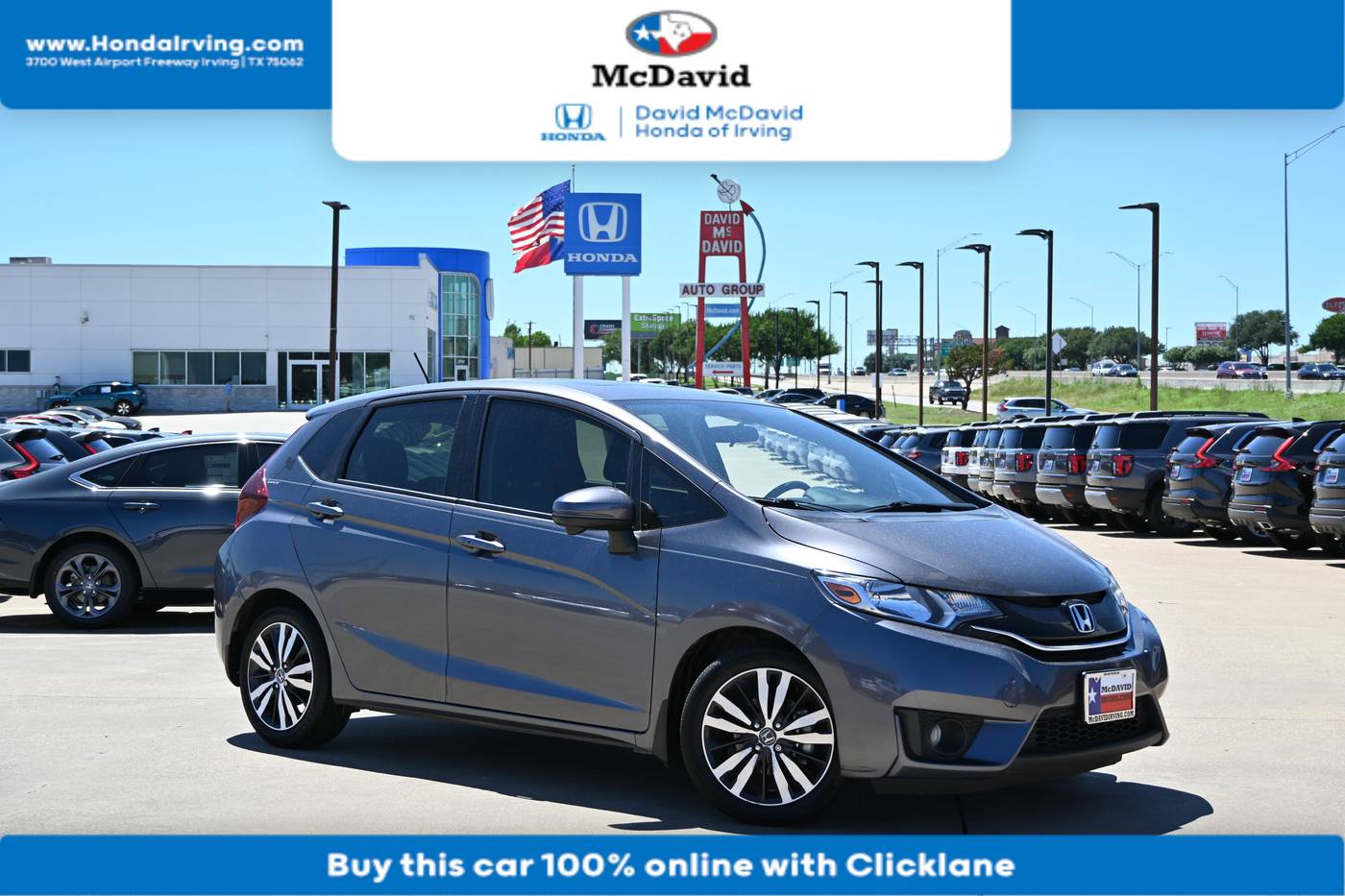 2017 Honda Fit EX — Hatchback — 57,446 mi — Irving, TX