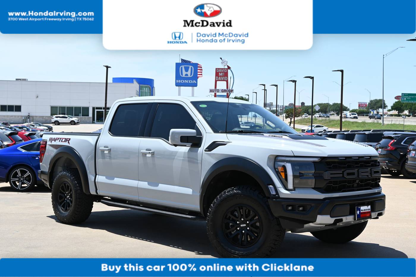 2024 Ford F-150 Raptor — Pickup Truck — 11,483 mi — Irving, TX