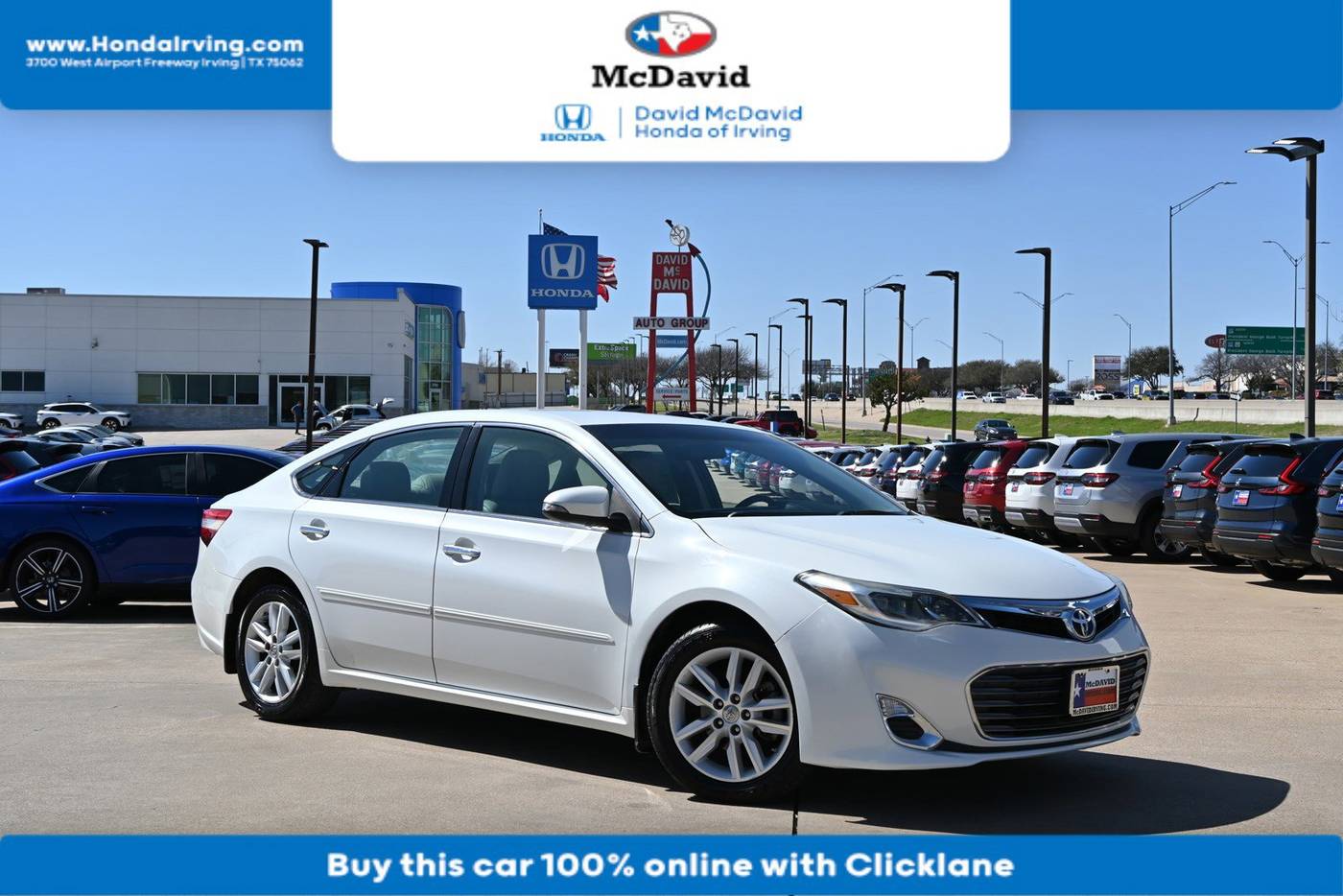2015 Toyota Avalon XLE — Sedan — 95,220 mi — Irving, TX