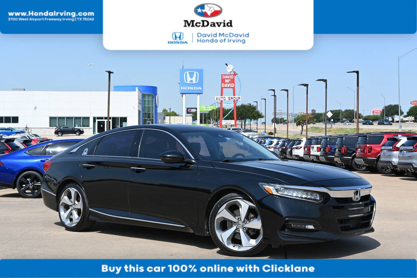2018 Honda Accord Touring — Sedan — 112,467 mi — Irving, TX