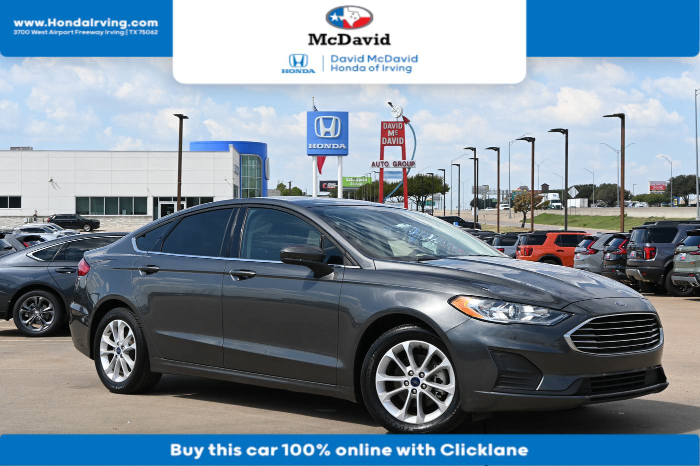 2020 Ford Fusion SE — Sedan — 71,052 mi — Irving, TX