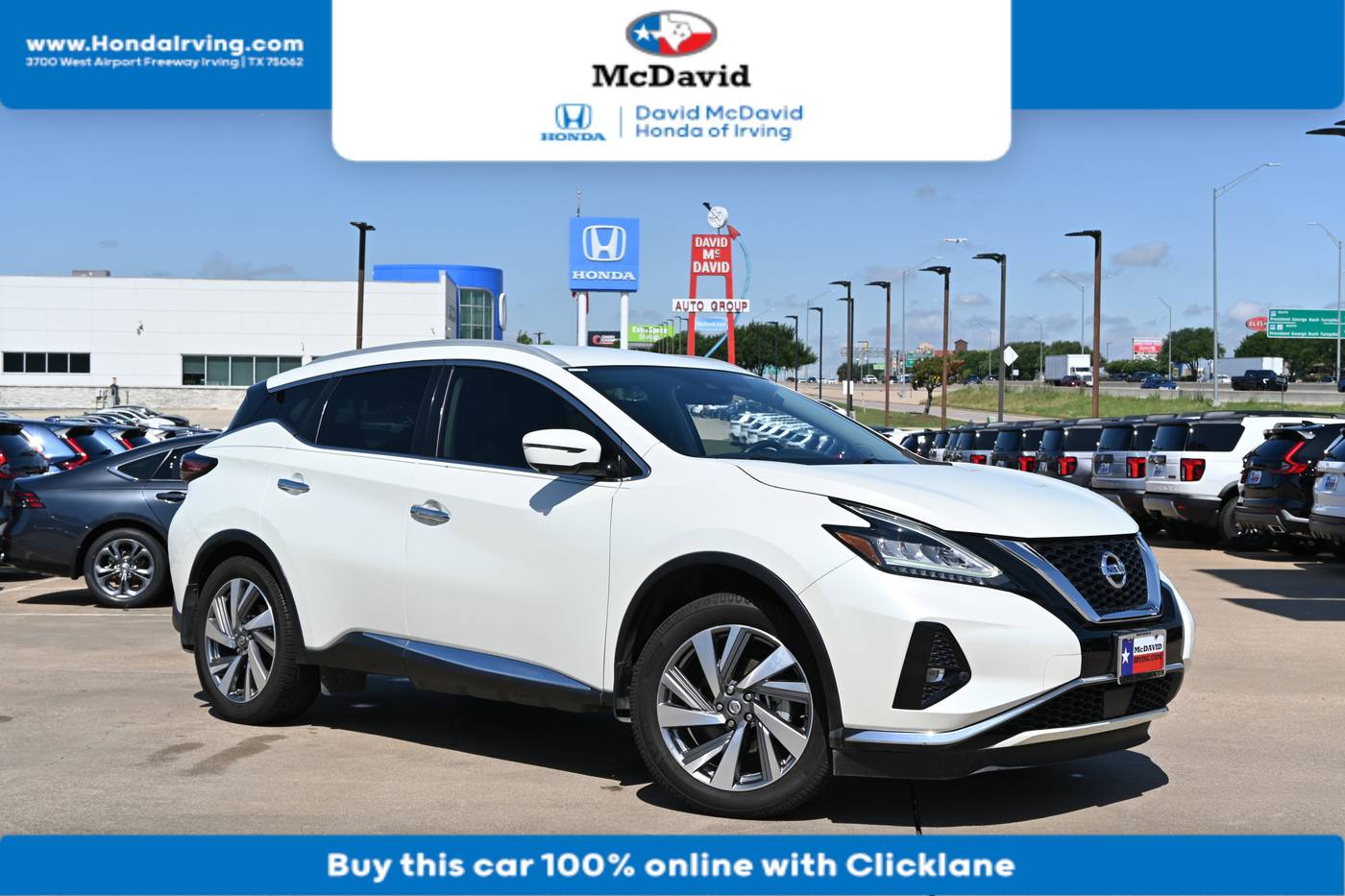 2021 Nissan Murano SL — SUV — 77,940 mi — Irving, TX