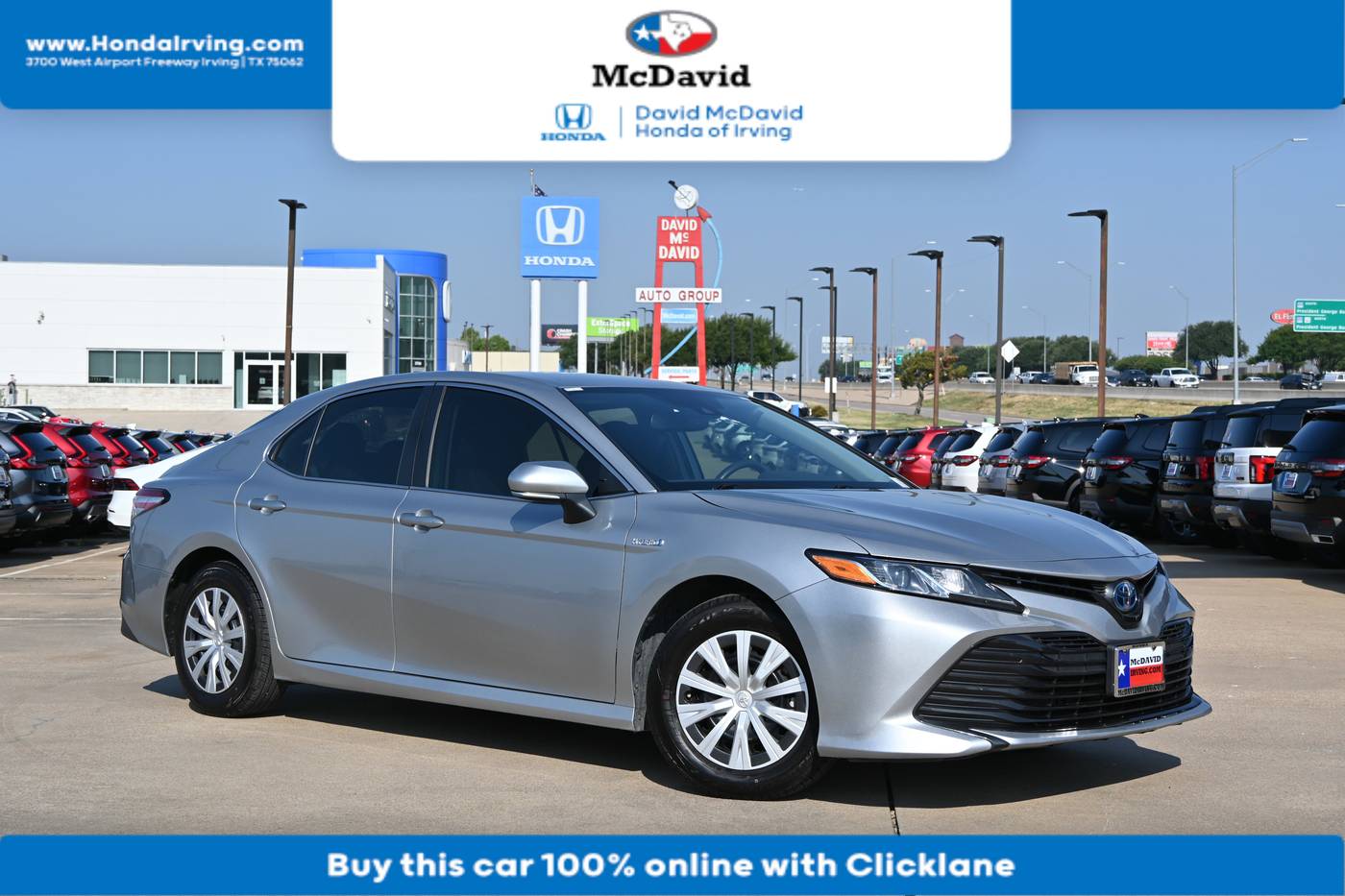 2020 Toyota Camry Hybrid LE — Sedan — 44,615 mi — Irving, TX