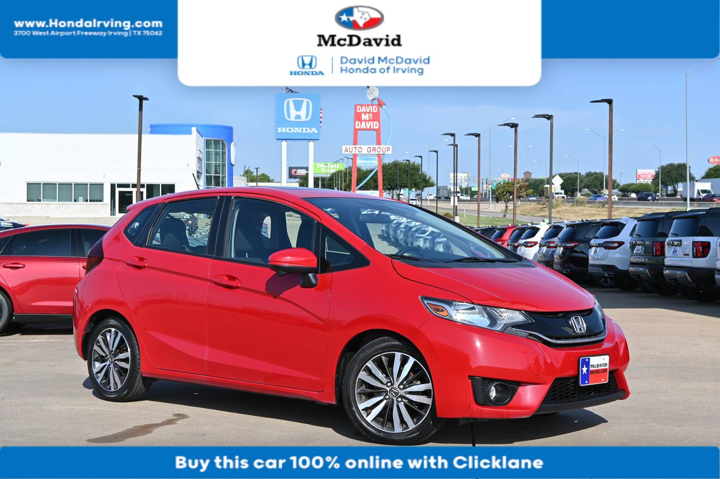 2016 Honda Fit EX — Hatchback — 98,547 mi — Irving, TX