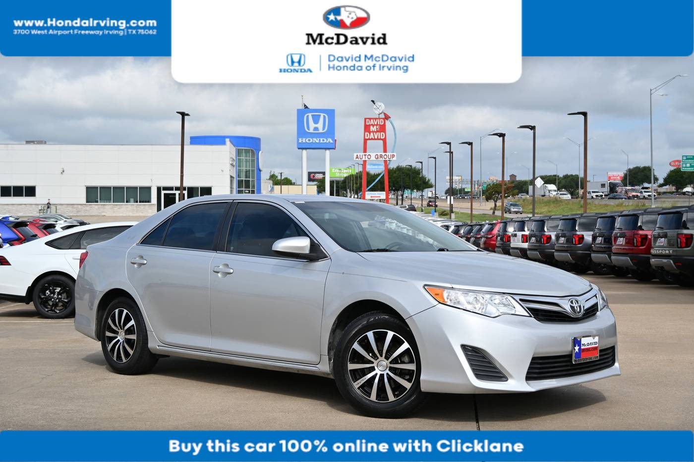 2014 Toyota Camry LE — Sedan — 163,619 mi — Irving, TX