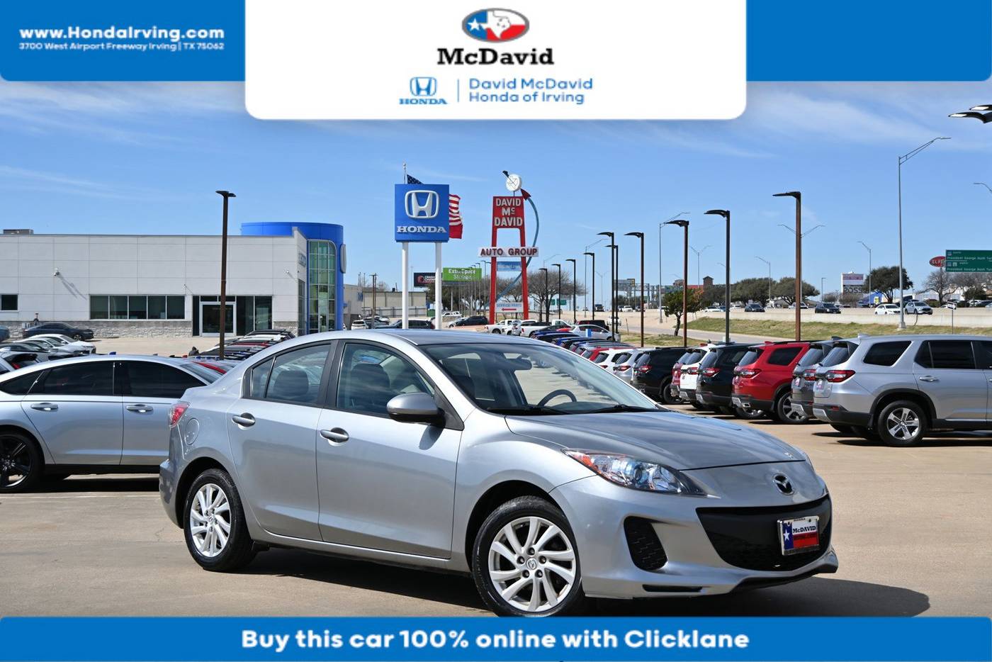 2012 Mazda Mazda3 i Touring — Sedan — 99,252 mi — Irving, TX