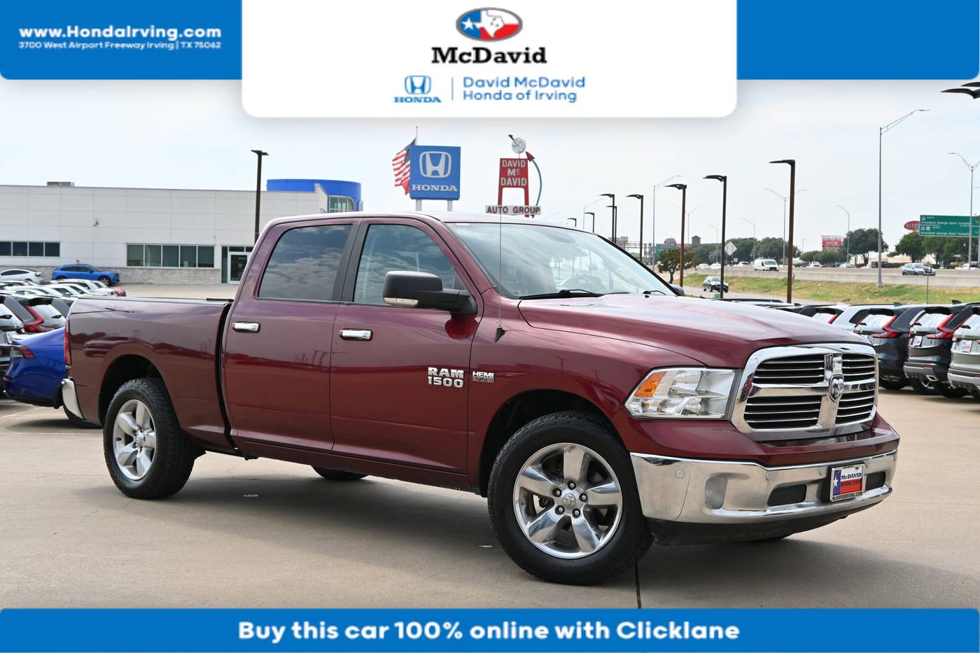 2018 Ram 1500 Big Horn — Pickup Truck — 122,857 mi — Irving, TX