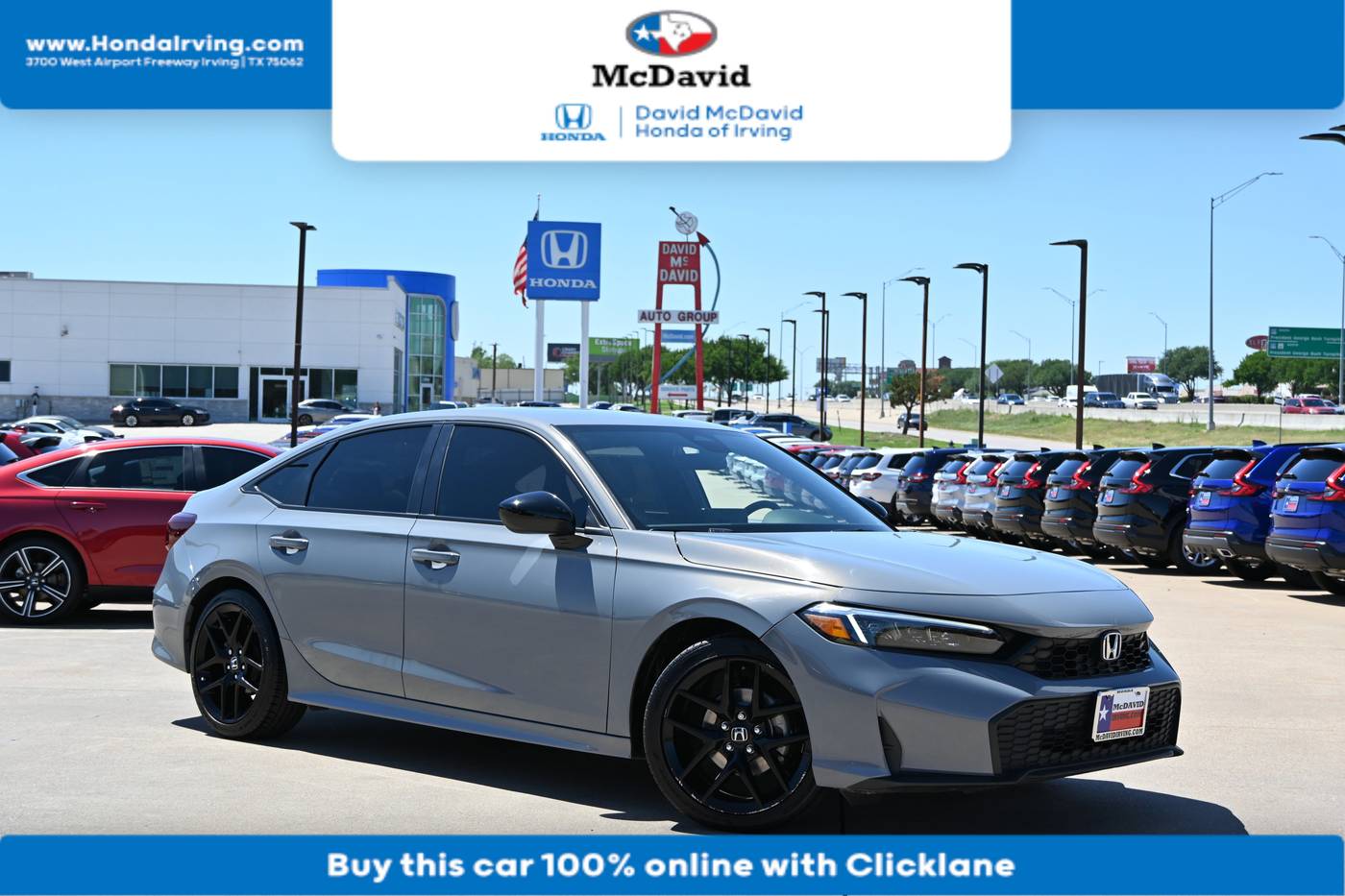 2025 Honda Civic Sport — Sedan — 7,085 mi — Irving, TX