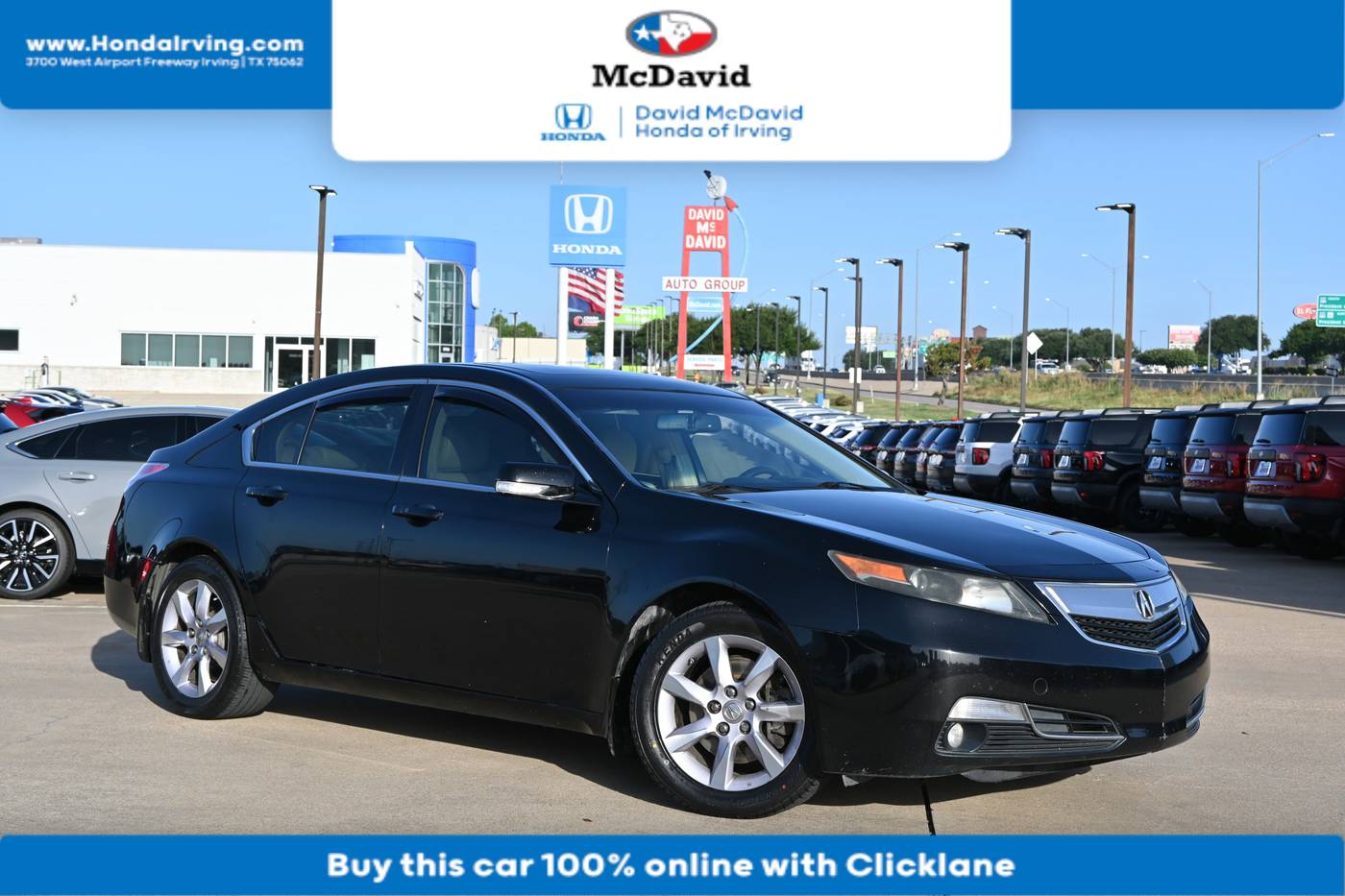 2014 Acura TL Technology Package — Sedan — 158,914 mi — Irving, TX