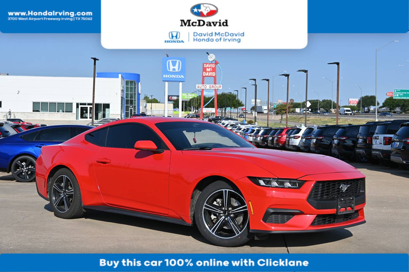 2024 Ford Mustang EcoBoost — Coupe — 29,708 mi — Irving, TX