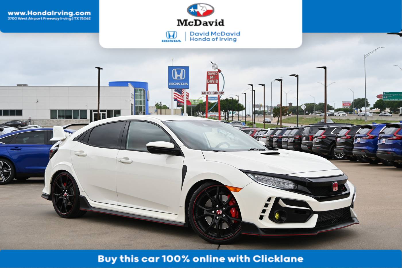2021 Honda Civic Type R — Hatchback — 31,482 mi — Irving, TX