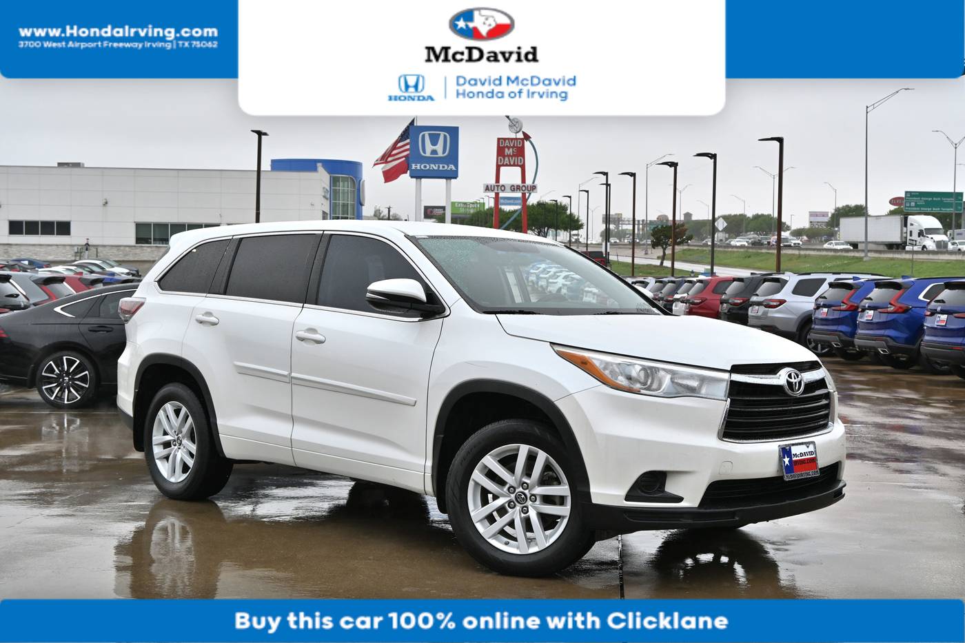 2016 Toyota Highlander LE V6 — SUV — 101,585 mi — Irving, TX