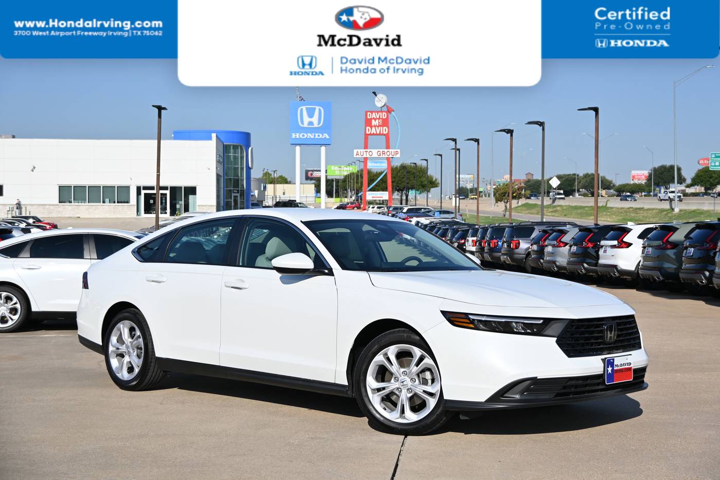 2025 Honda Accord LX — Sedan — 3,178 mi — Irving, TX