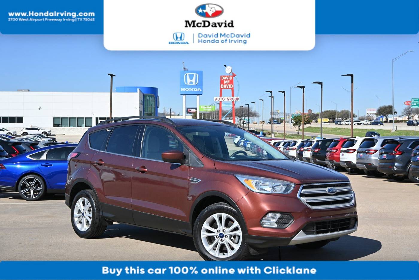 2018 Ford Escape SE — SUV — 66,758 mi — Irving, TX