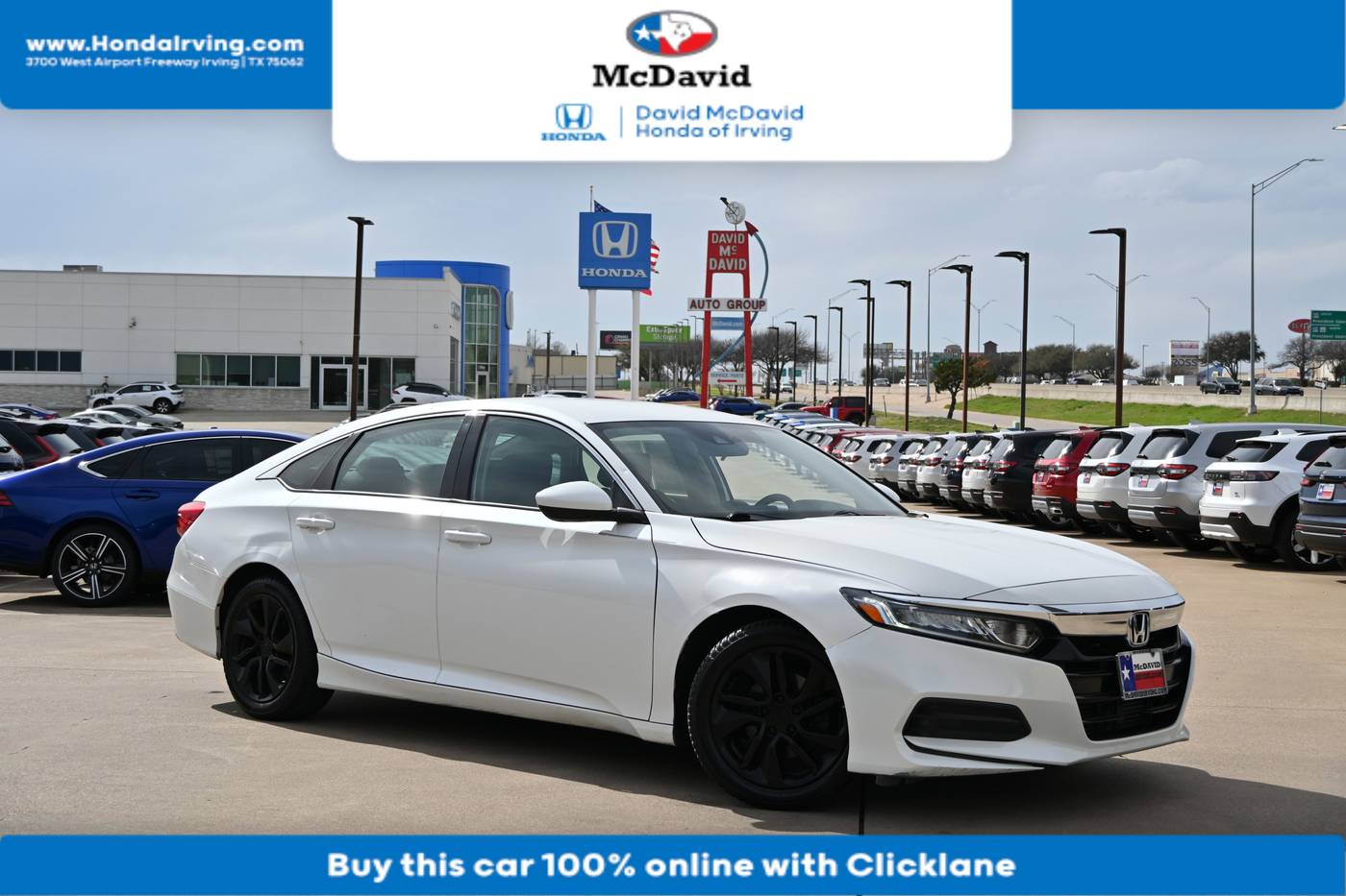 2019 Honda Accord LX — Sedan — 135,402 mi — Irving, TX