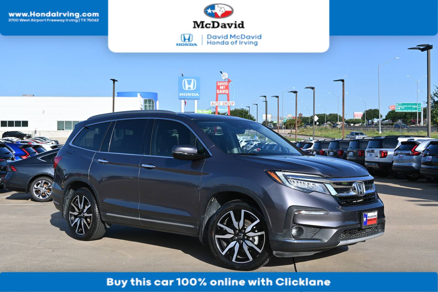 2021 Honda Pilot Touring — SUV — 88,531 mi — Irving, TX