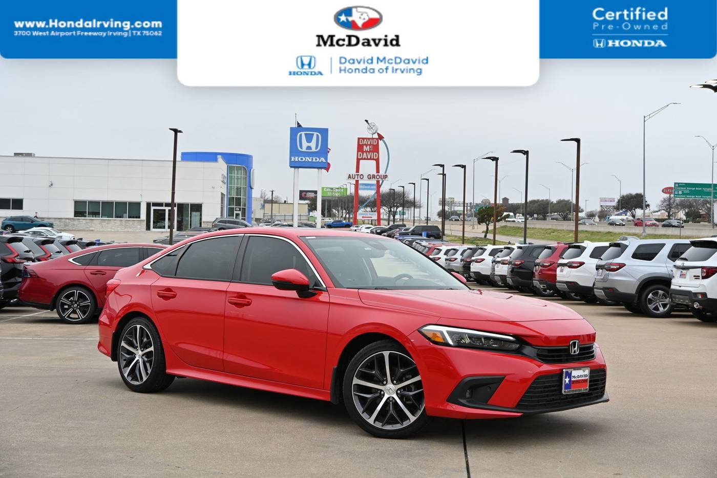 2023 Honda Civic Touring — Sedan — 19,133 mi — Irving, TX