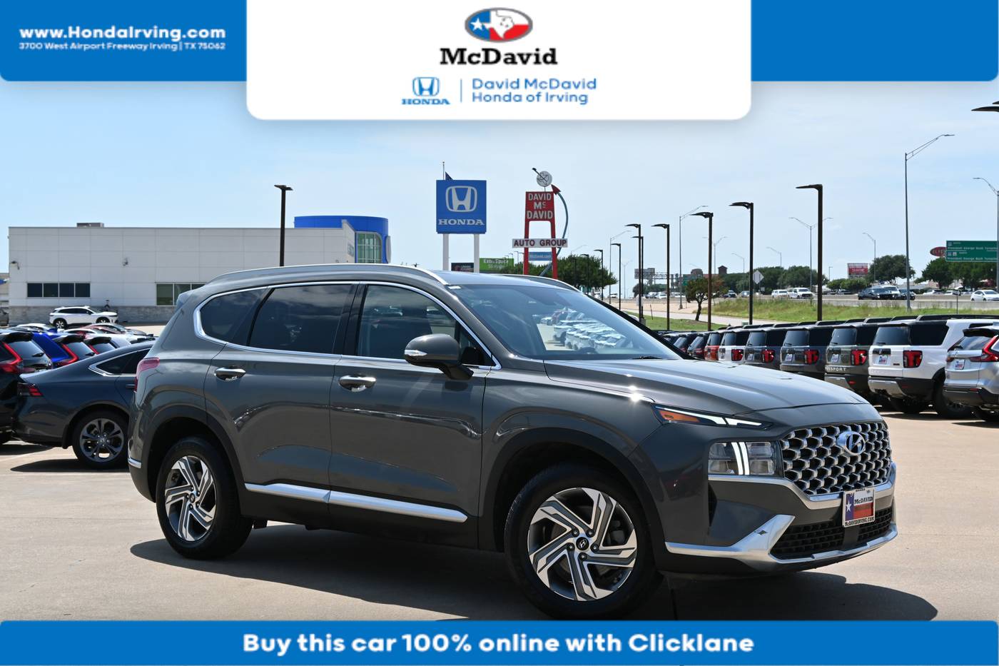 2021 Hyundai Santa Fe SEL — SUV — 49,553 mi — Irving, TX