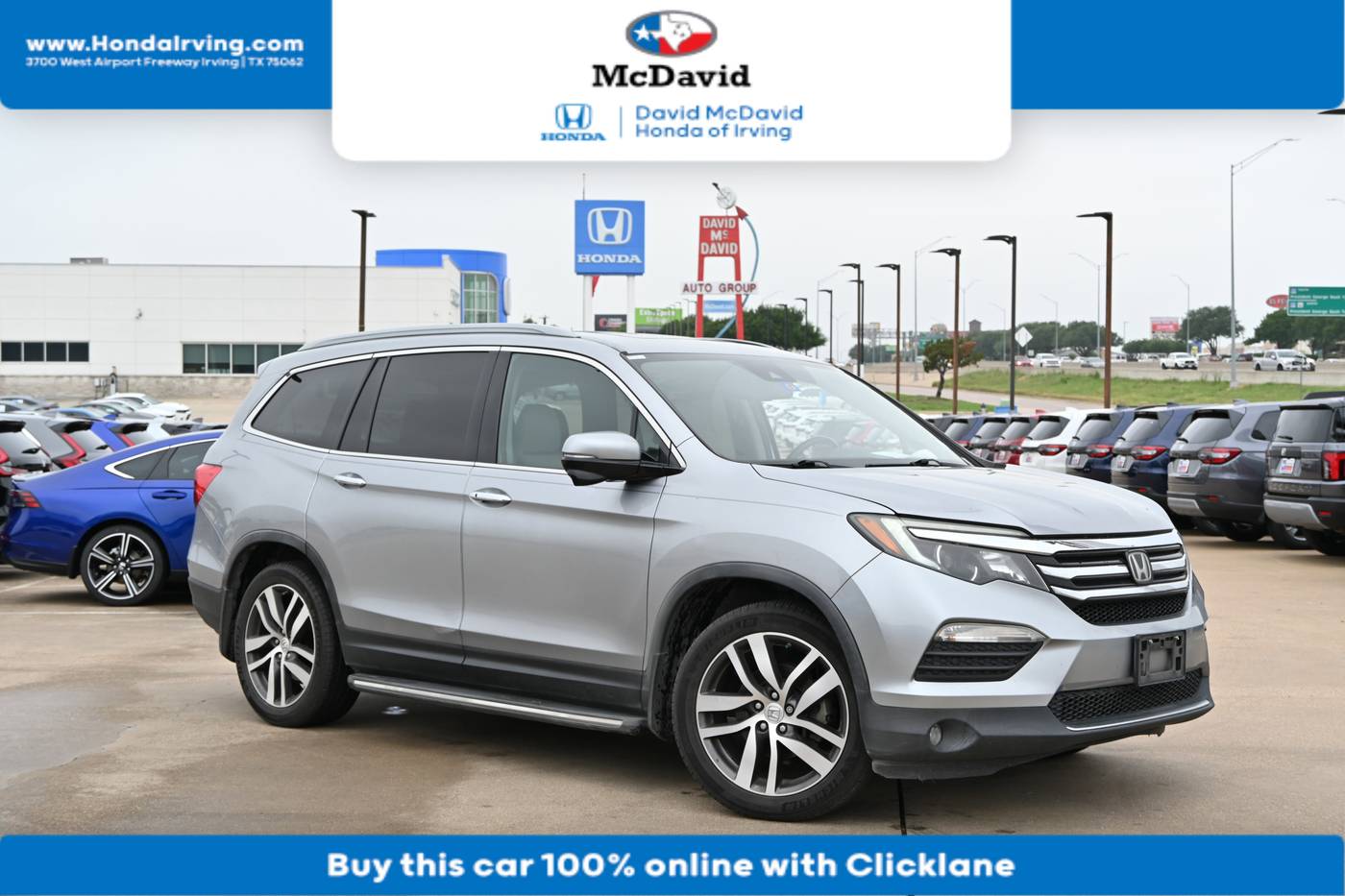 2016 Honda Pilot Touring — SUV — 154,364 mi — Irving, TX