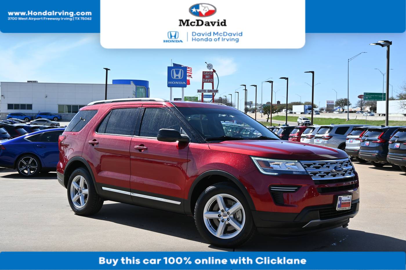 2018 Ford Explorer XLT — SUV — 77,476 mi — Irving, TX