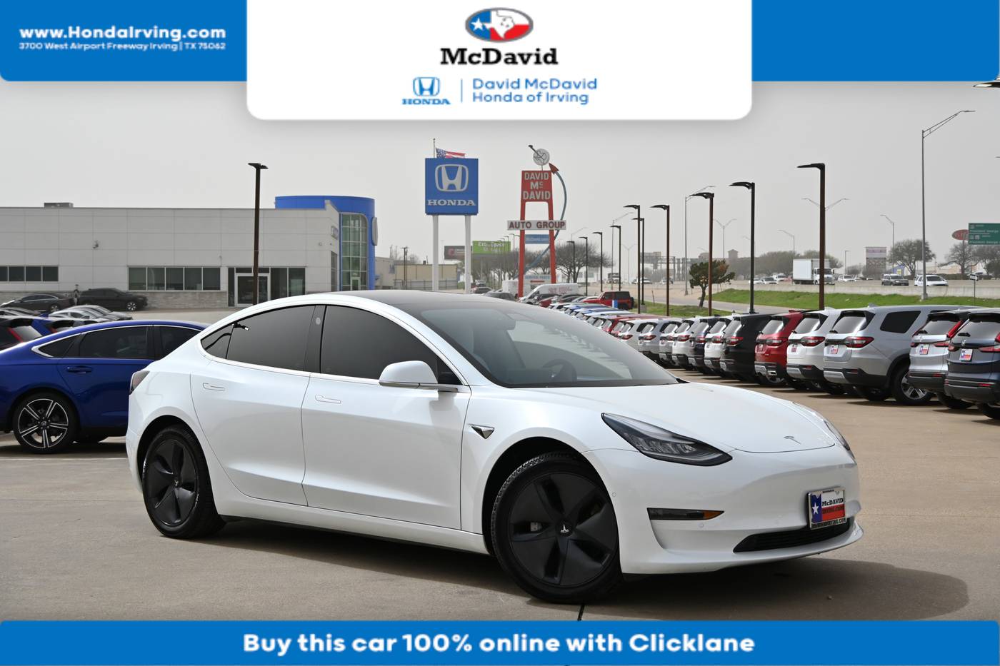 2020 Tesla Model 3 Long Range — Sedan — 40,005 mi — Irving, TX
