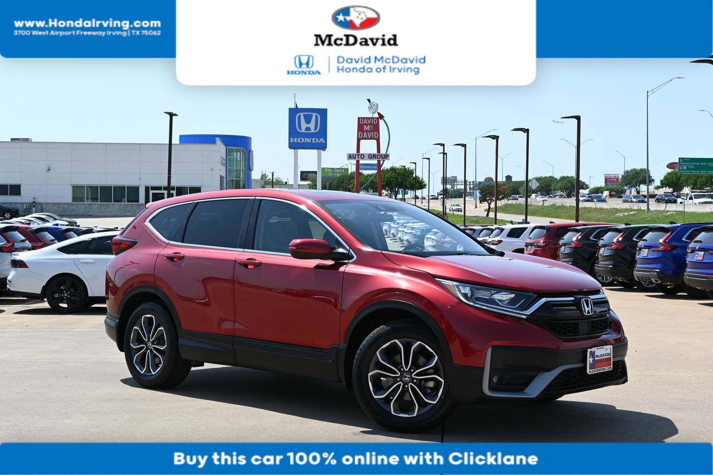 2021 Honda CR-V EX — SUV — 79,538 mi — Irving, TX