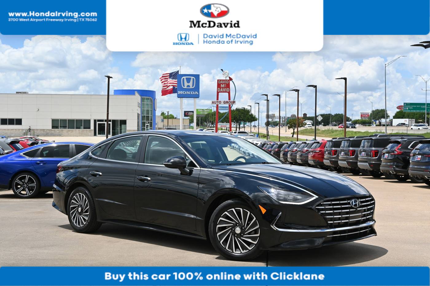 2023 Hyundai Sonata Hybrid Limited — Sedan — 48,008 mi — Irving, TX