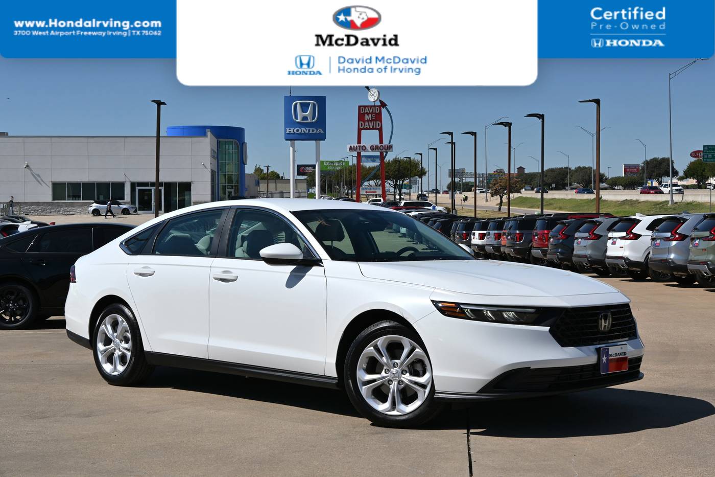 2025 Honda Accord LX — Sedan — 2,168 mi — Irving, TX