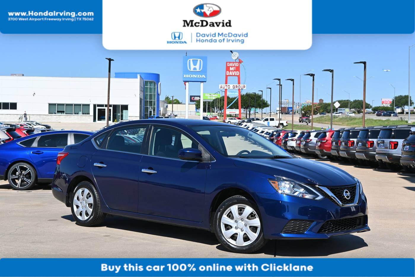 2019 Nissan Sentra S — Sedan — 42,030 mi — Irving, TX