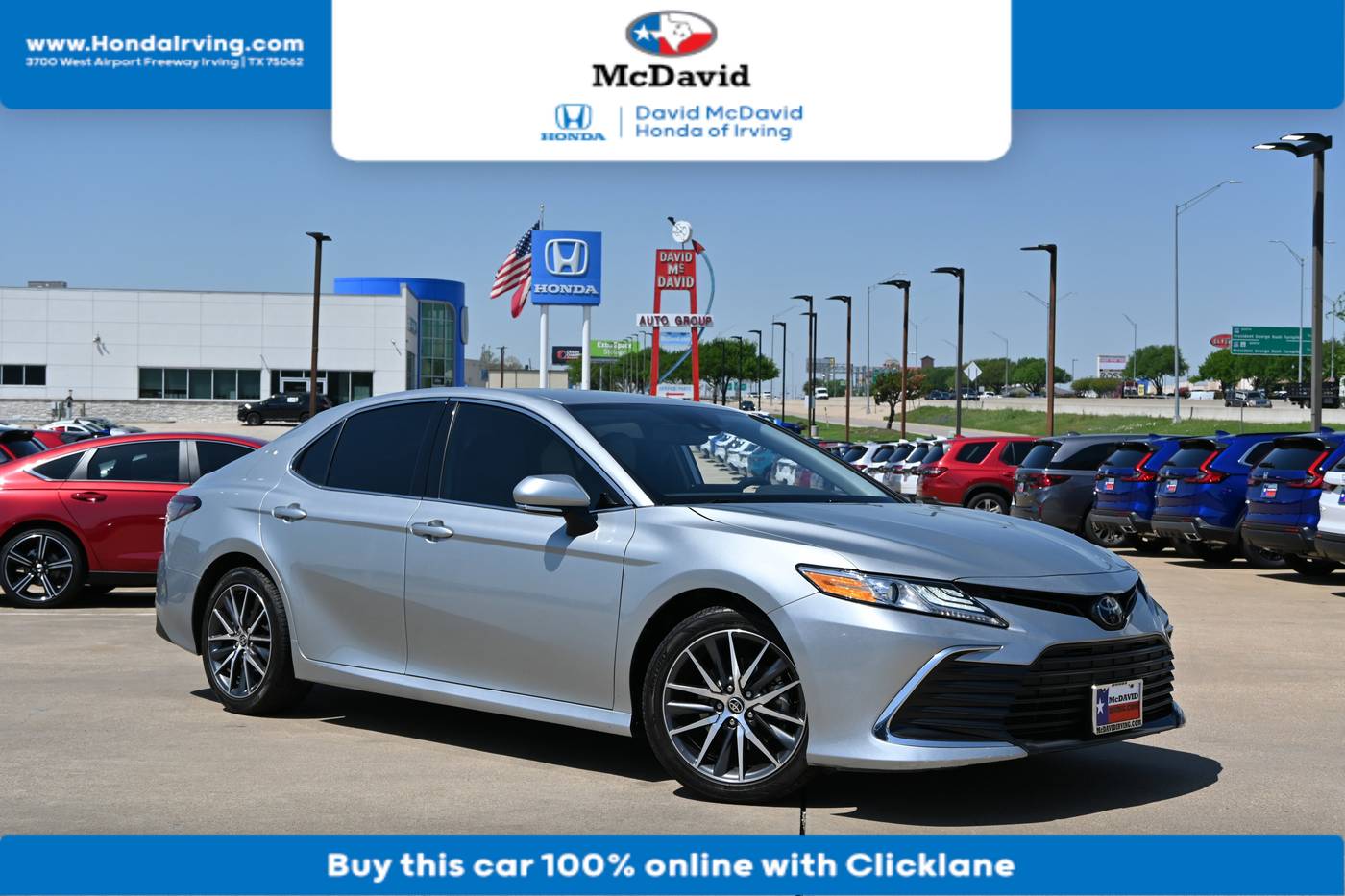 2021 Toyota Camry XLE — Sedan — 32,886 mi — Irving, TX