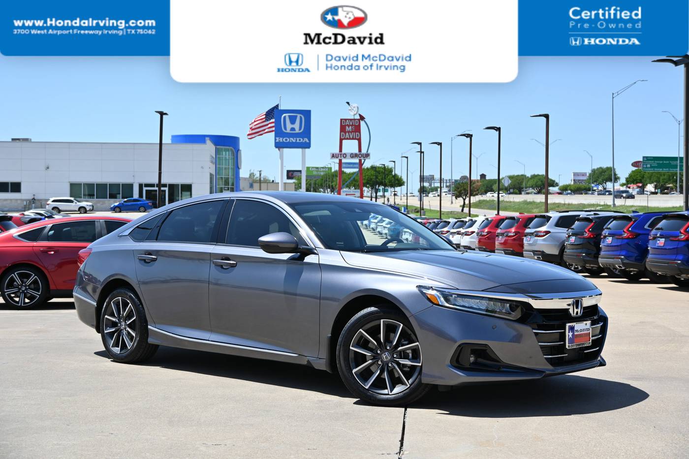 2021 Honda Accord EX-L — Sedan — 6,255 mi — Irving, TX