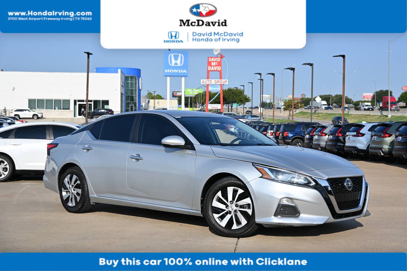 2021 Nissan Altima S — Sedan — 122,846 mi — Irving, TX
