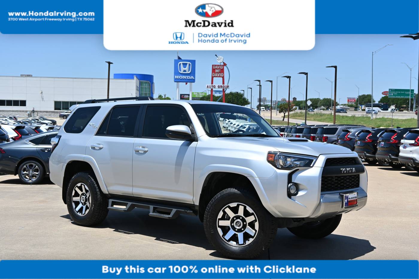 2019 Toyota 4Runner TRD Off Road — SUV — 65,687 mi — Irving, TX
