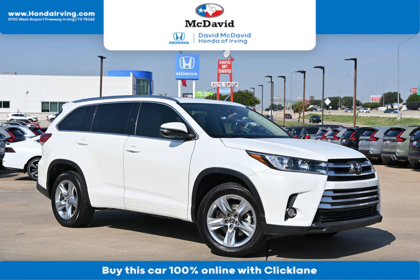 2017 Toyota Highlander Limited — SUV — 51,898 mi — Irving, TX