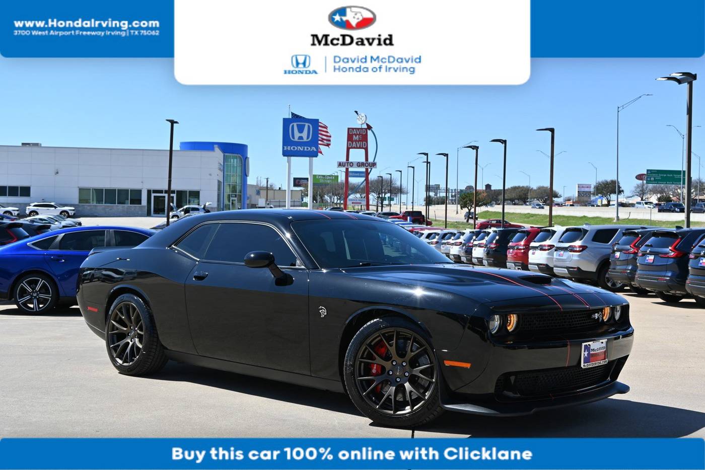 2016 Dodge Challenger SRT Hellcat — Coupe — 20,185 mi — Irving, TX