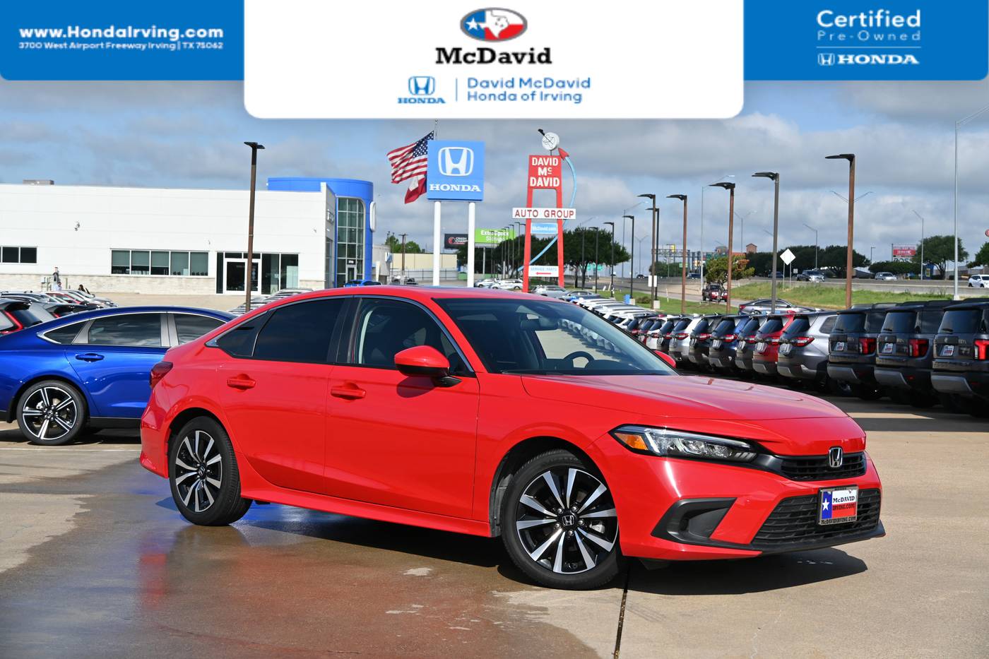 2023 Honda Civic EX — Sedan — 17,480 mi — Irving, TX