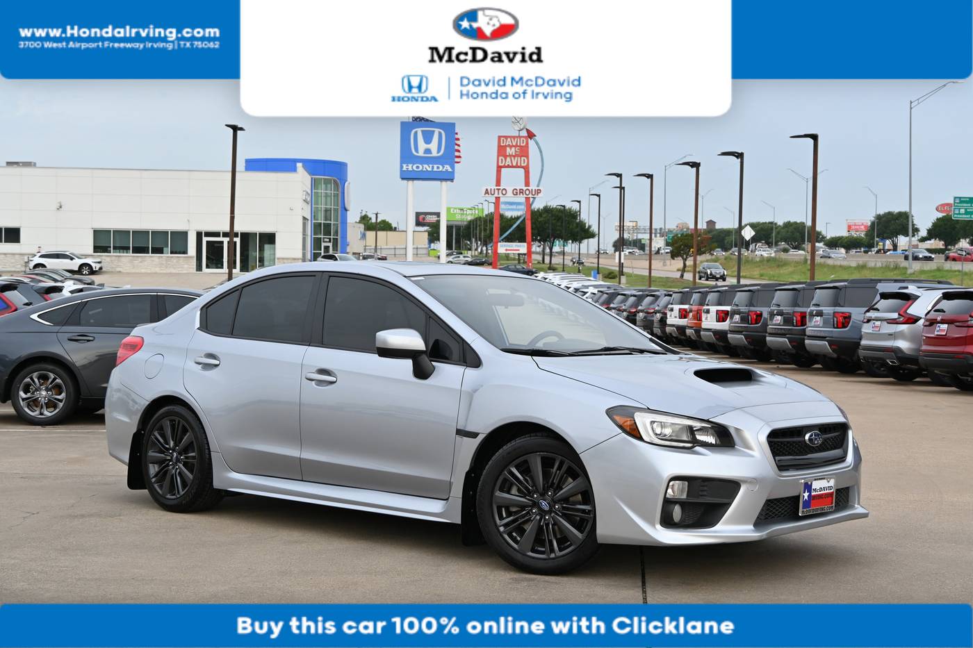 2015 Subaru WRX Limited — Sedan — 85,245 mi — Irving, TX
