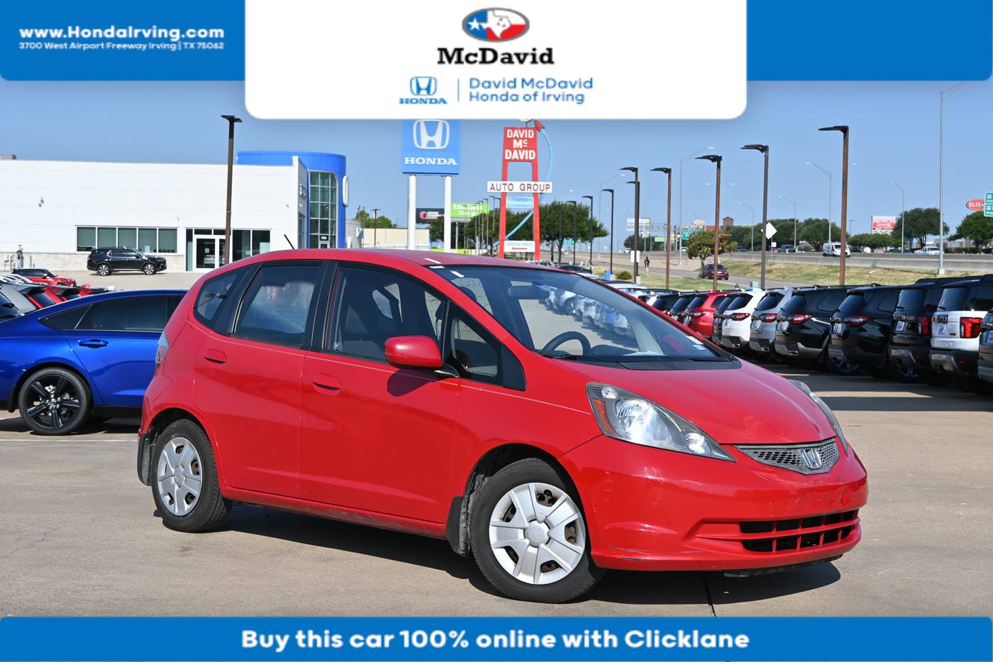 2013 Honda Fit Base — Hatchback — 155,429 mi — Irving, TX