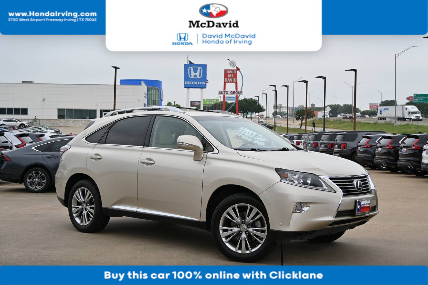 2013 Lexus RX RX 350 — SUV — 65,379 mi — Irving, TX
