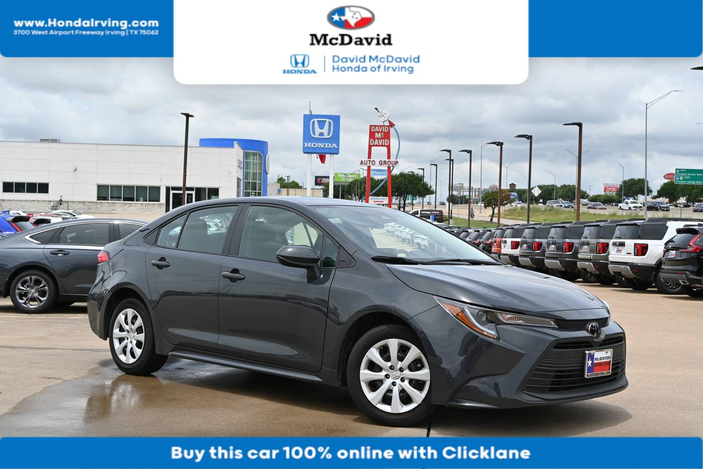 2024 Toyota Corolla LE — Sedan — 24,790 mi — Irving, TX