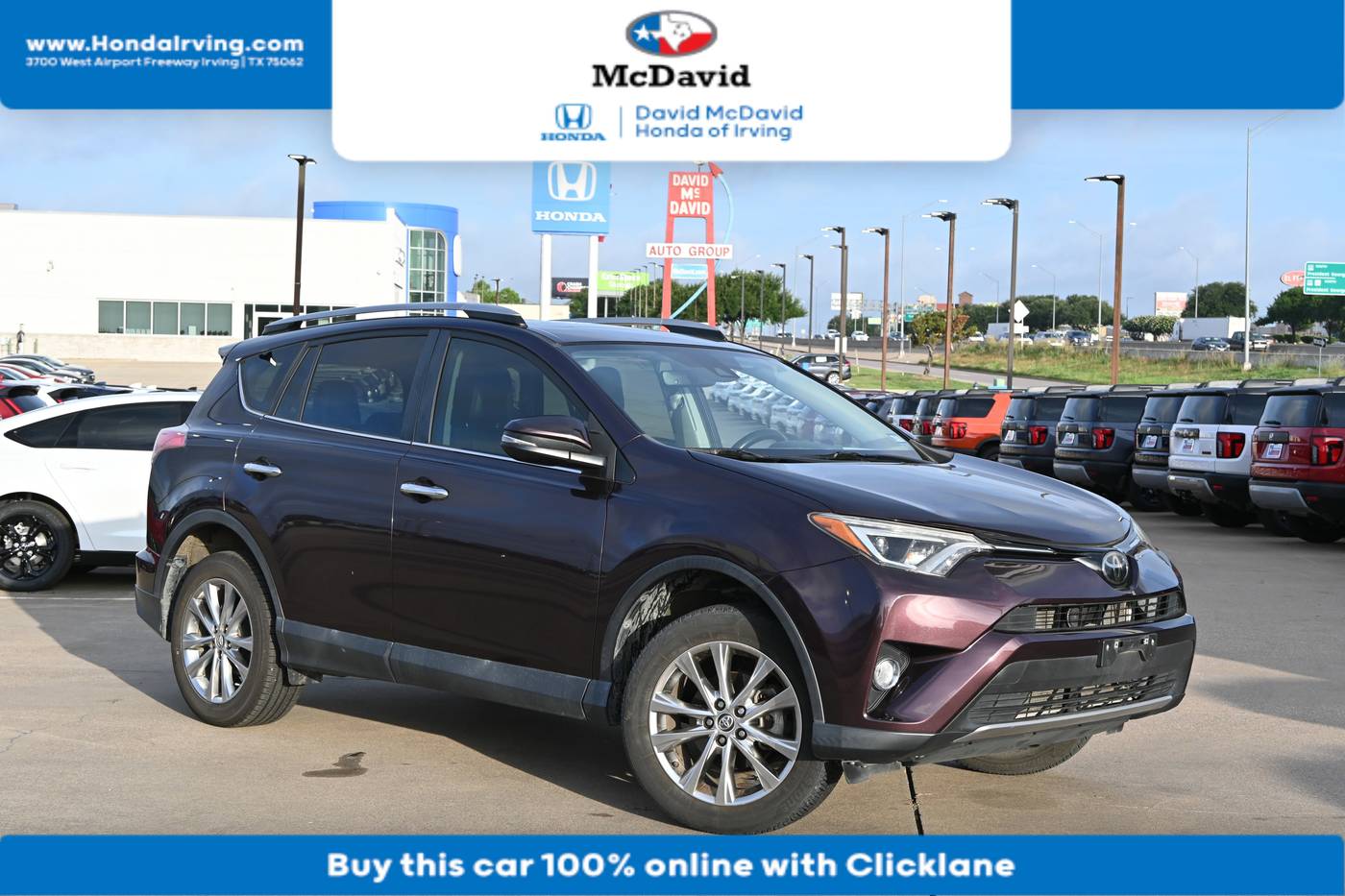 2018 Toyota RAV4 Limited — SUV — 51,714 mi — Irving, TX