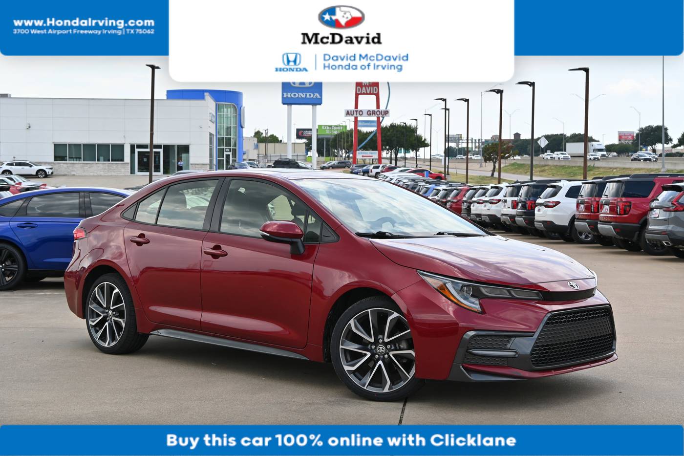 2022 Toyota Corolla SE — Sedan — 79,648 mi — Irving, TX
