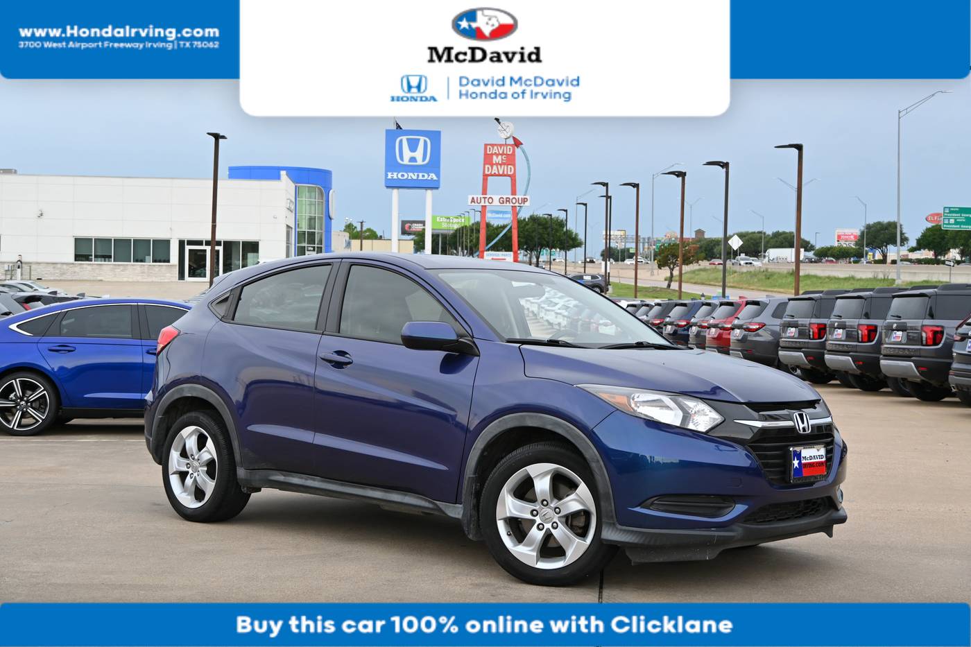 2016 Honda HR-V LX — SUV — 85,664 mi — Irving, TX