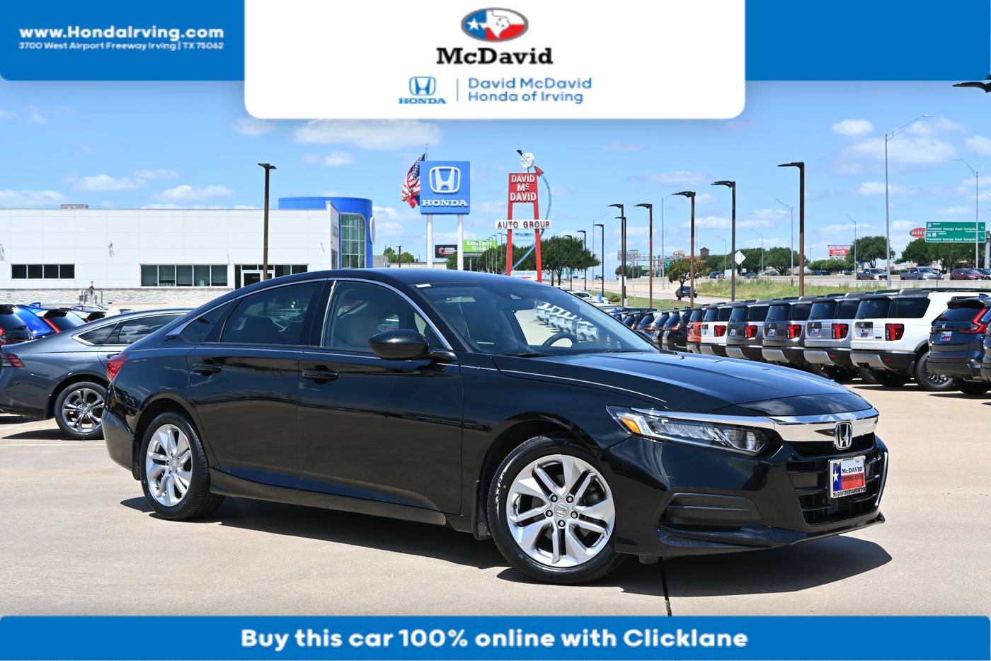2018 Honda Accord LX — Sedan — 99,511 mi — Irving, TX